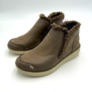 NWT Ryka taupe slip on bootie 8.5